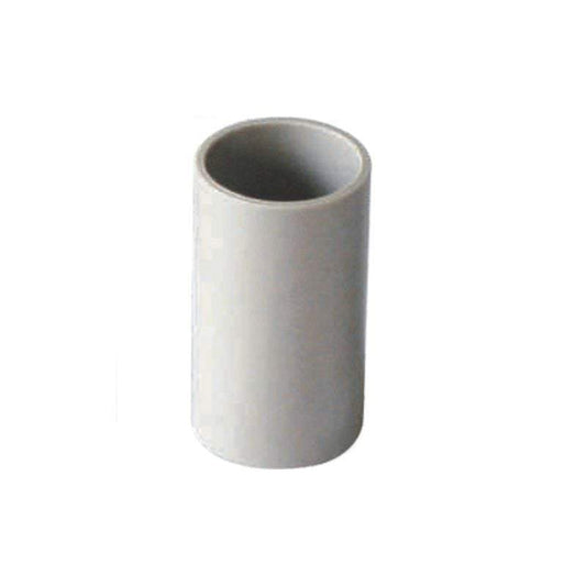 32mm PVC Coupling Plain Grey Conduit Electrical Cable Fitting - Star Sparky Direct