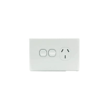 Single Power Point with Extra Switch 10A - KS314 - Star Sparky Direct