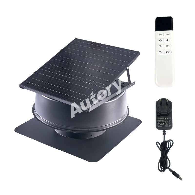 AUTORY | Solar Roof Ventilation Fan | Wireless Power with Remote Control