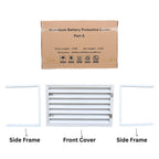 Solar Battery Cover - Aluminum Protective Enclosure