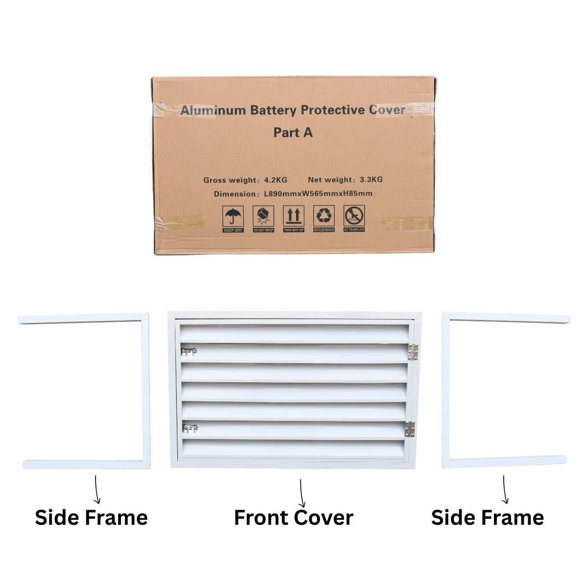 Aluminum Protective Enclosure for Solar Batteries