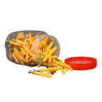 yellow anchor and screw pouring out from the jar