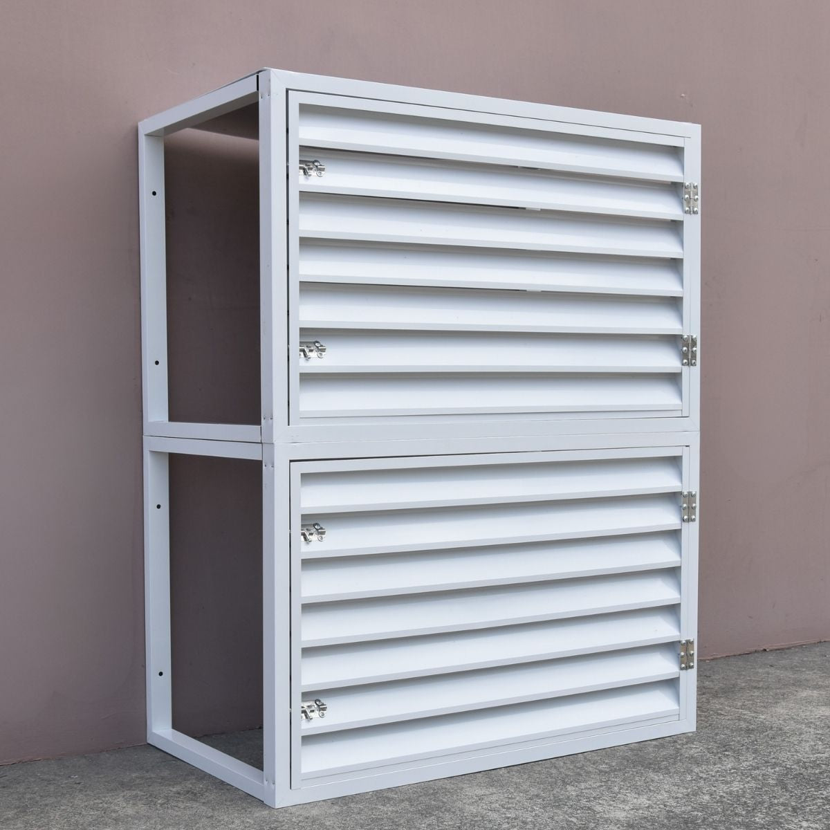 Solar Battery Cover - Aluminum Protective Enclosure