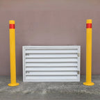 Solar Battery + 2 Surface Mounted Safety Bollard