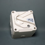 Lockable Mini Weather Protected Isolator Switch 2 Pole 20A Star Sparky Direct