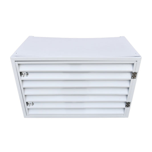 Solar Battery Cover - Aluminum Protective Enclosure