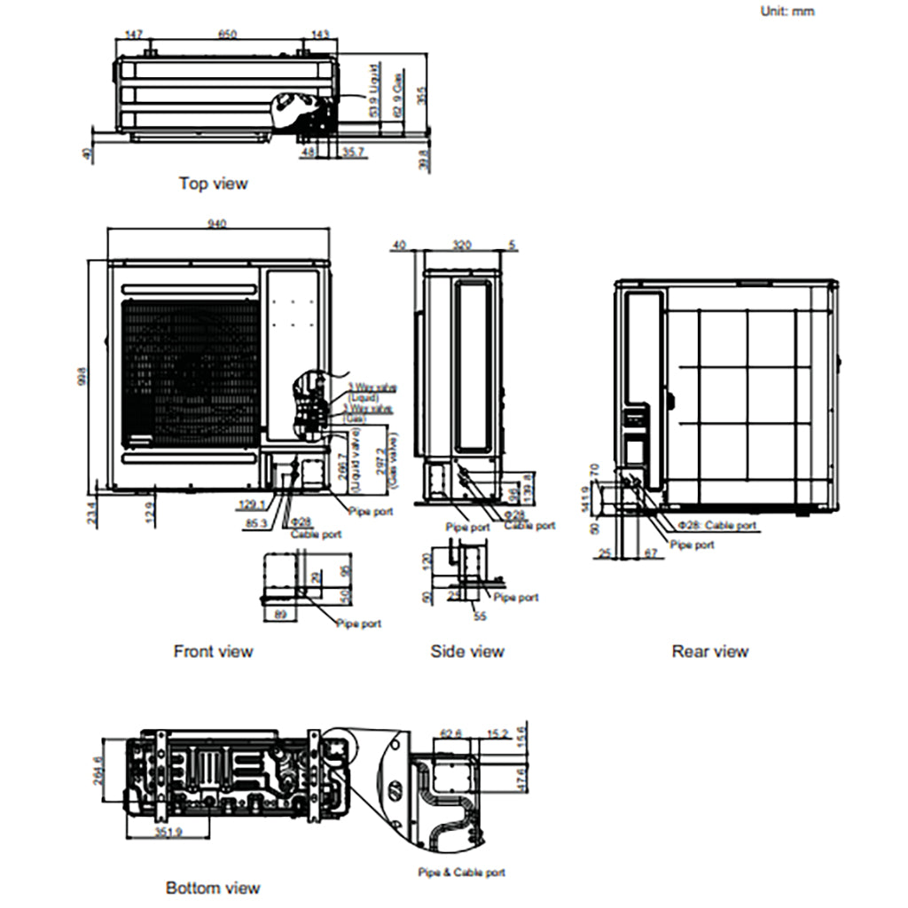 9.5kW | Fujitsu | Comfort Series | Split System