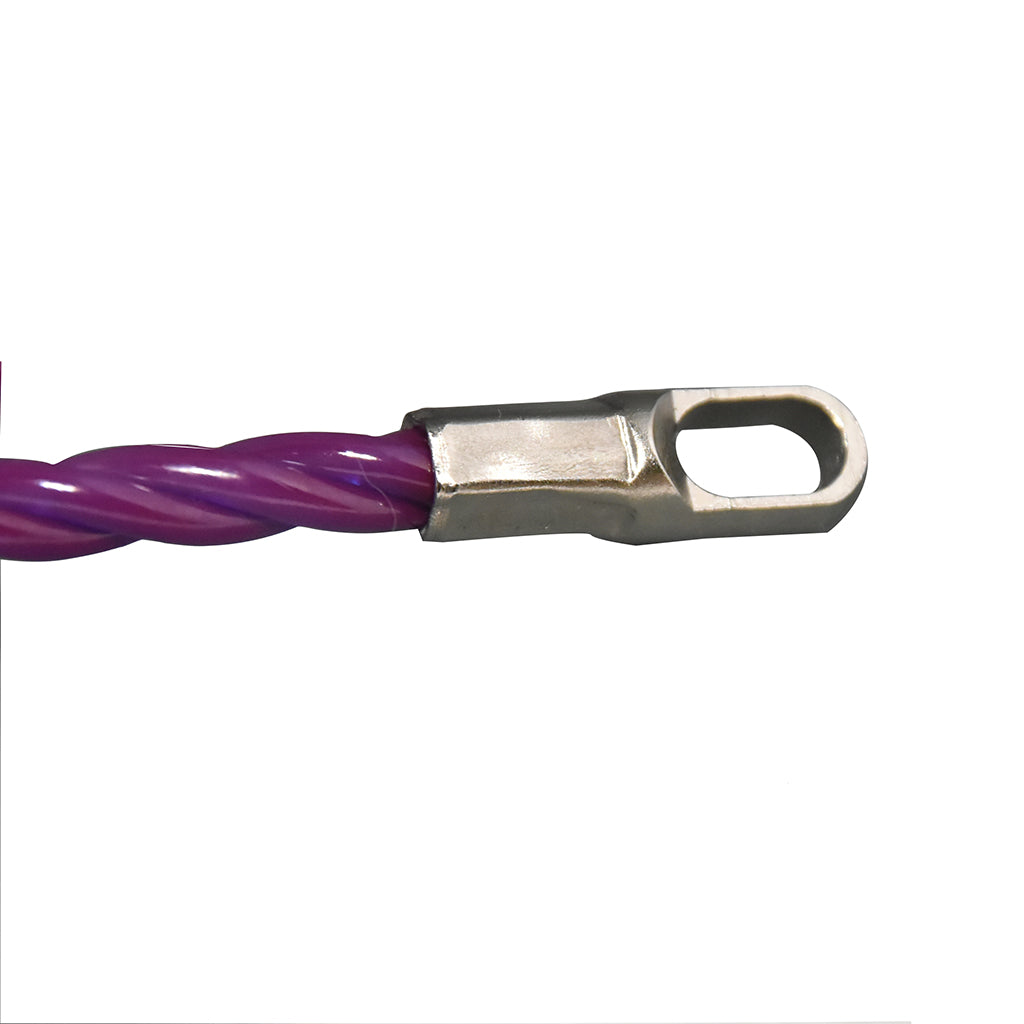 Electrician Cable Puller Tool | Purple Coated Steel | 5M