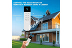 320mm Solar Roof Ventilation Fan, Hybrid Solar & Wireless Power with Remote Control