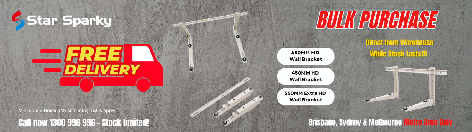 Wall Bracket Bulk Purchase