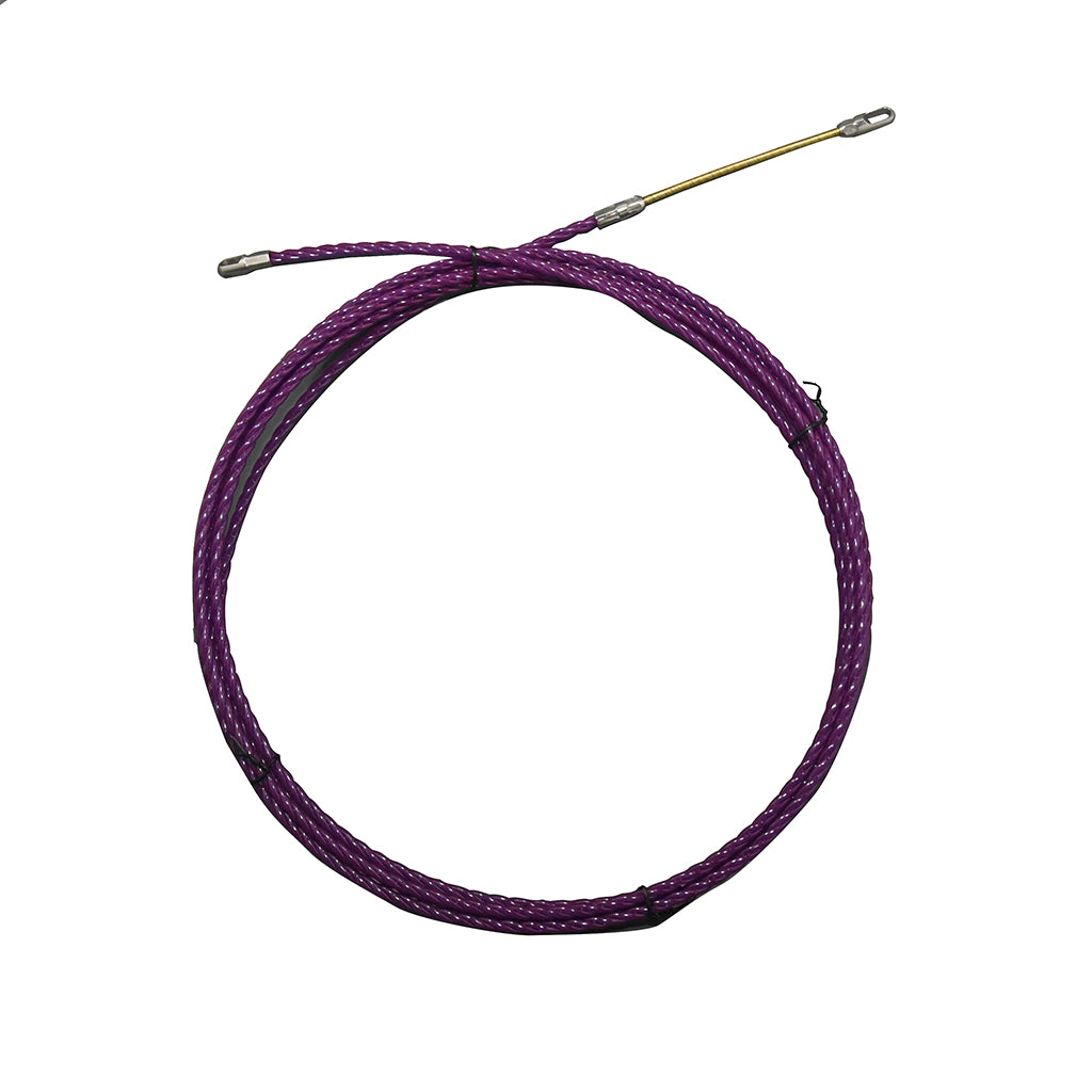 Electrician Cable Puller Tool | Purple Coated Steel | 5M