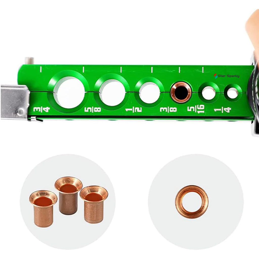 DSZH Flaring Tool Kit HVAC 1/4”to 3/4” Copper Pipe Flare Tool Star Sparky Direct