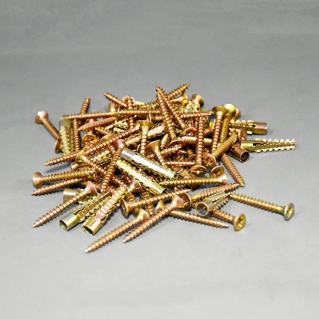 Expansion Screw Wall Anchor Mounting Screws | 6 x 32mm | 100pcs