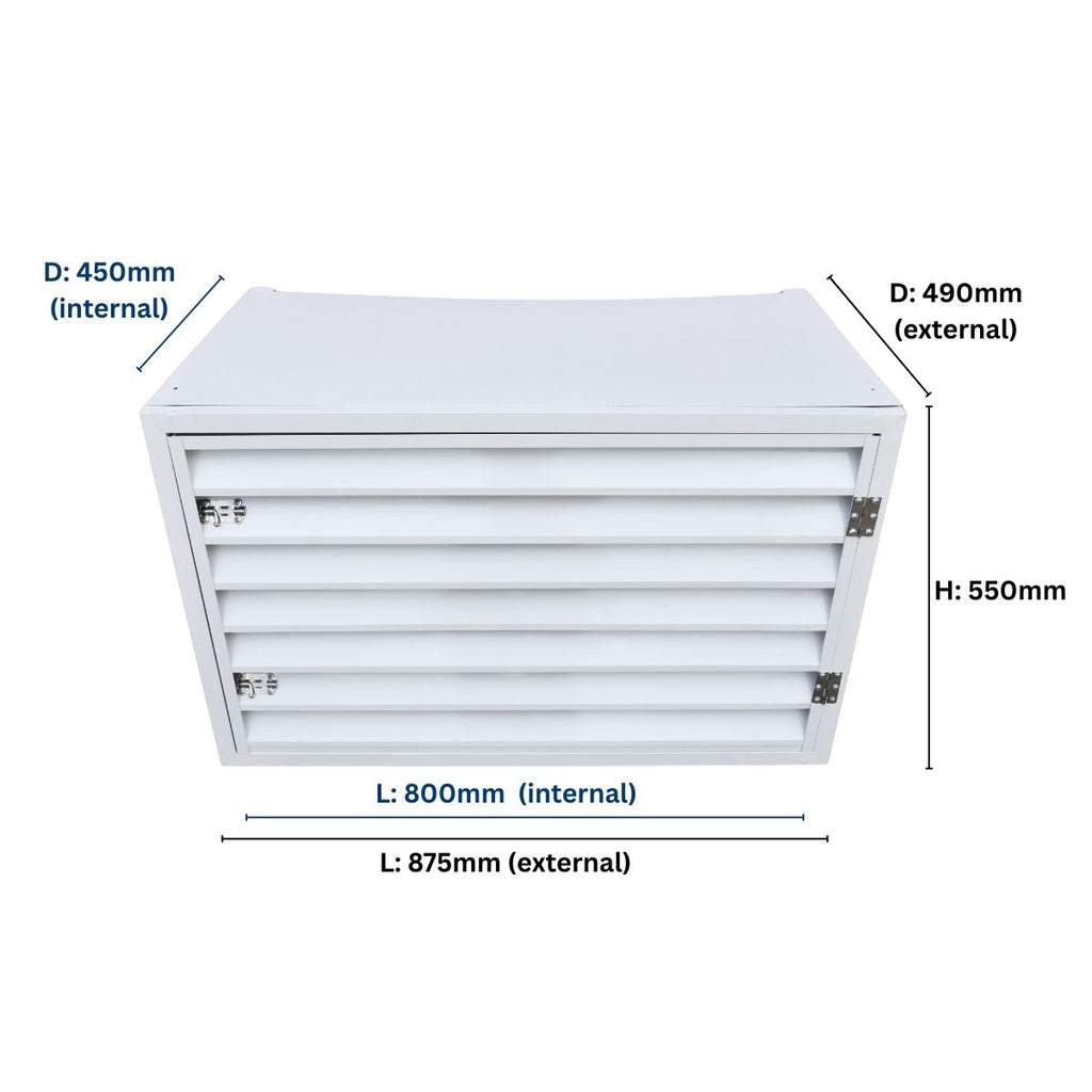 Aluminum Protective Enclosure for Solar Batteries