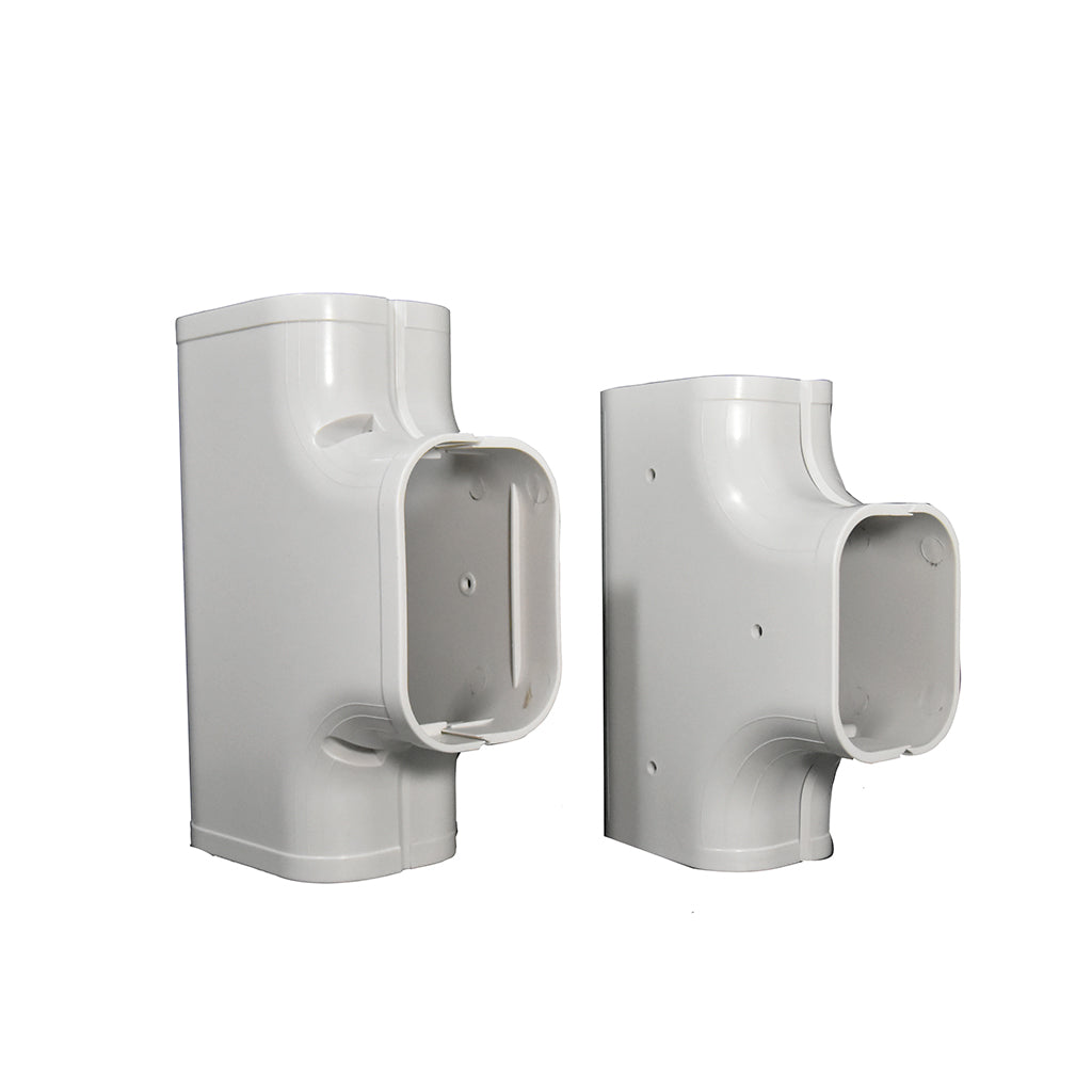 80/ 100MM | Air Conditioning PVC Duct | TEE JOINT