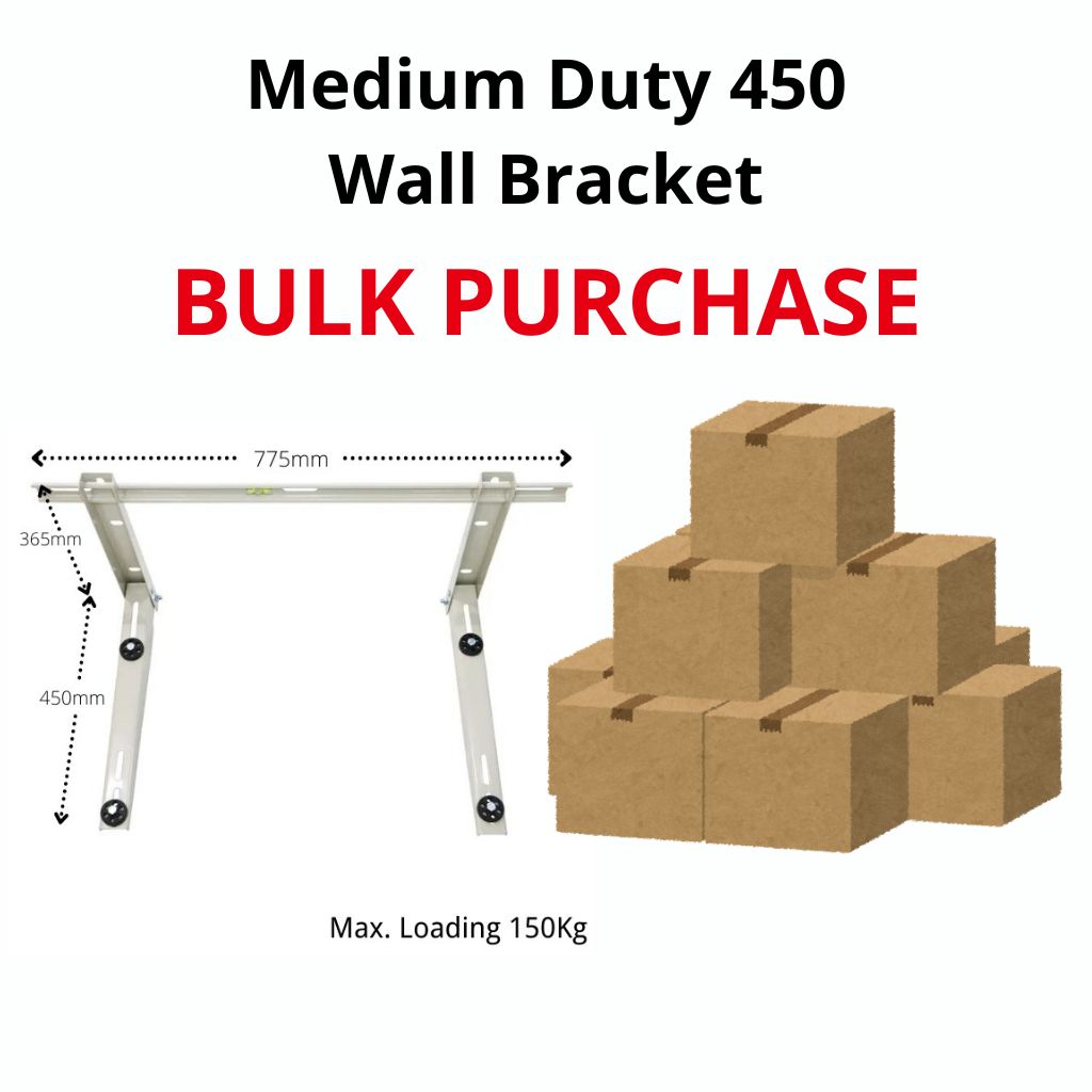 Air Conditioner Wall Bracket 450mm | MD | Max. 150kg-Bulk Purchase