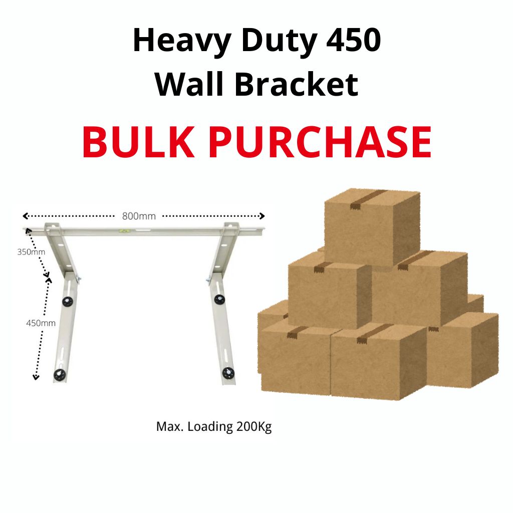 Air Conditioner Wall Bracket 450mm | HD | Max 200kg-Bulk Purchase