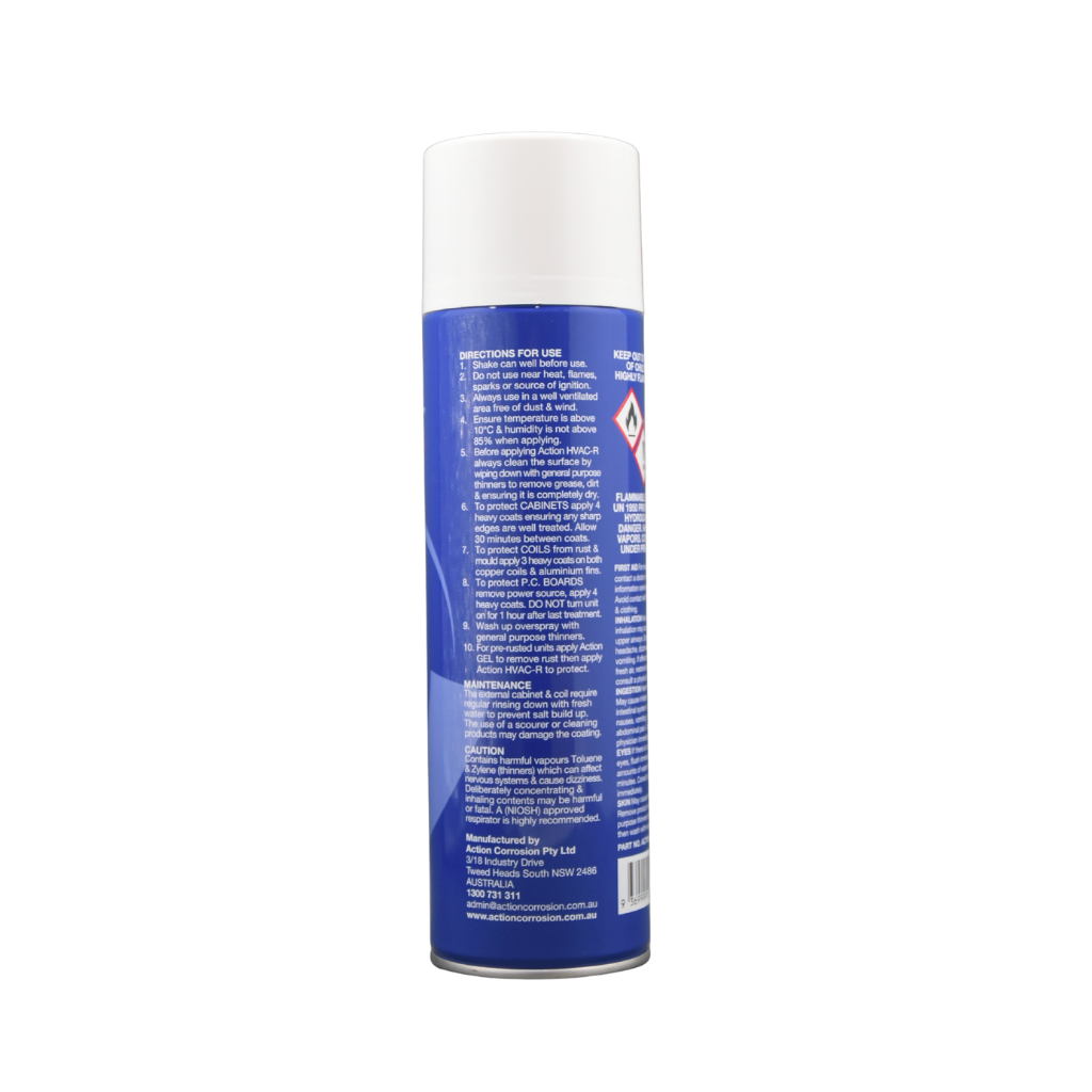 Action | HVAC-R | Corrosion Protection | All-in-one treatment for Cabinets, Coils & P.C. Boards