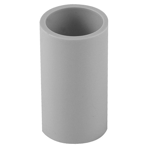 PVC Coupling Plain | Grey Conduit | Electrical Cable Fitting