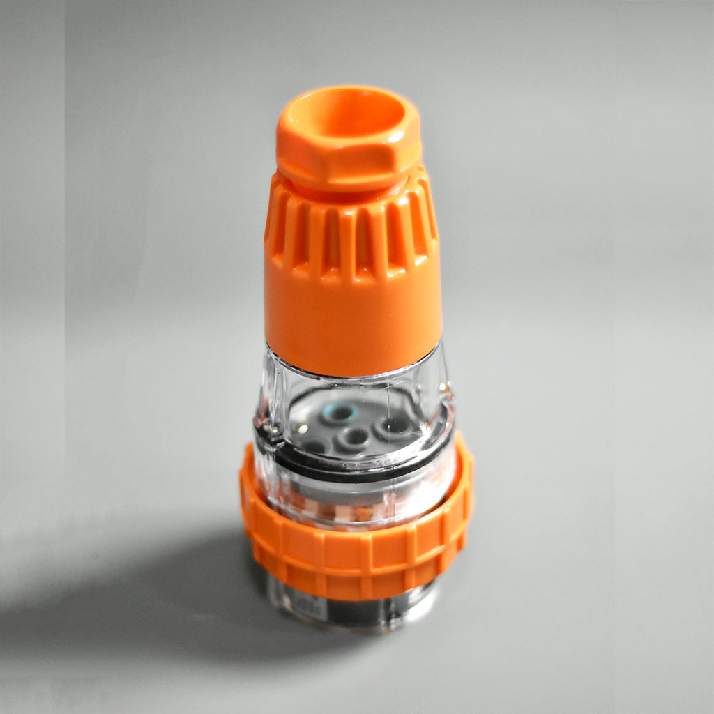 5 Round Pin 50AMP Weatherproof Straight Plug Star Sparky