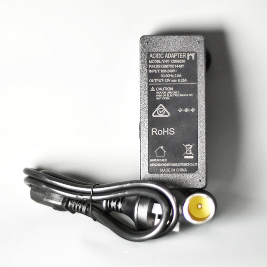 AC to DC 12V 75W Car Cigarette Lighter port power Converter Adaptor
