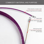 Electrician Cable Puller Tool | Purple Coated Steel | 5M