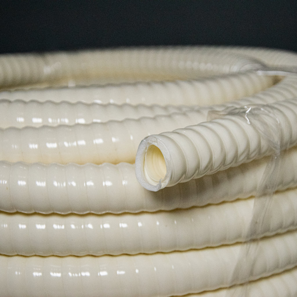 Insulated Drain Pipe | 19mm x 20M | Creamy White Star Sparky Direct
