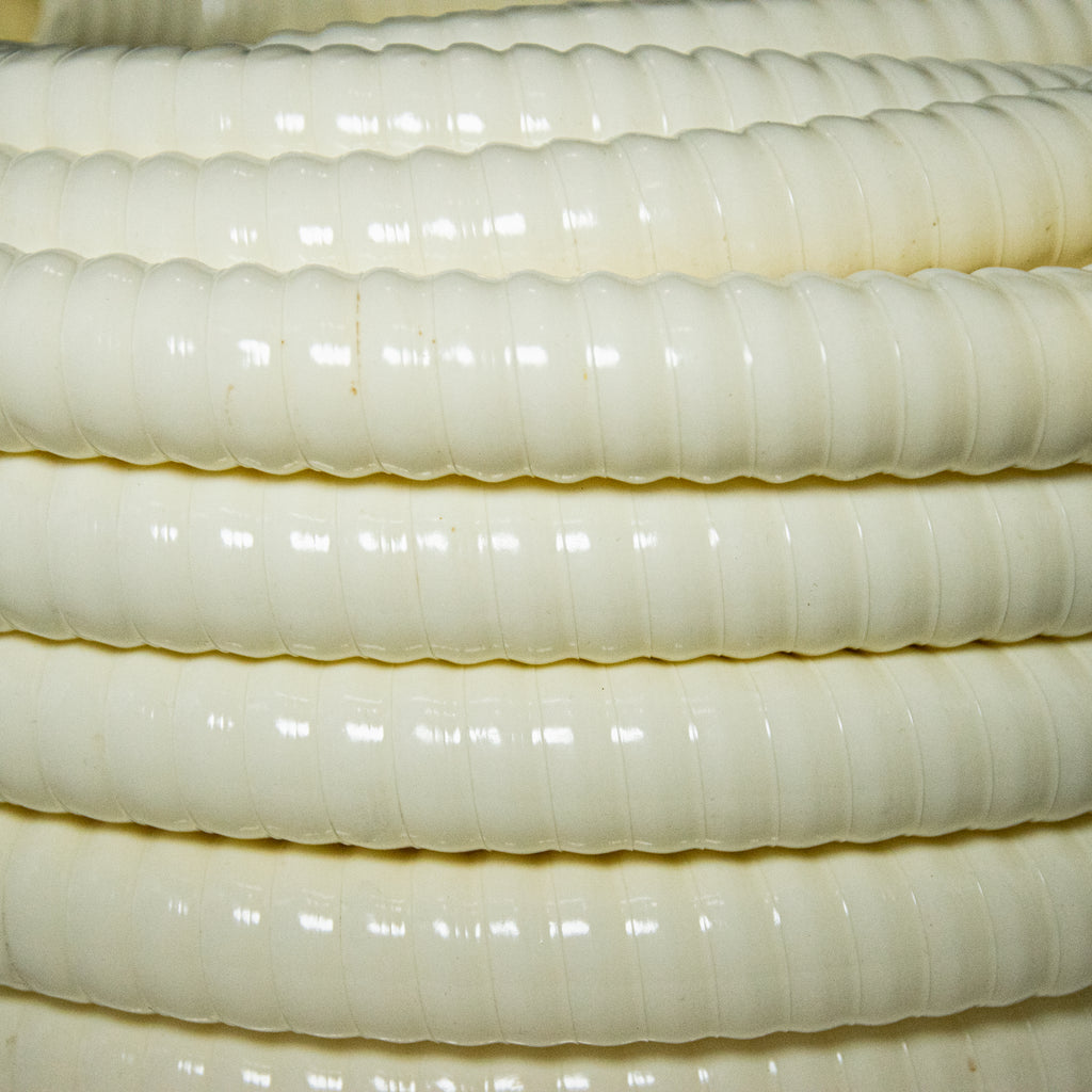 Insulated Drain Pipe | 19mm x 20M | Creamy White Star Sparky Direct