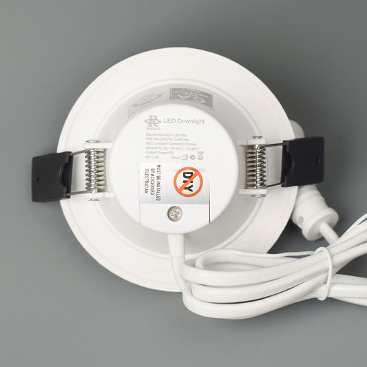 RuiGuo Single Colour 5W LED Downlight 3000K | 20 pcs