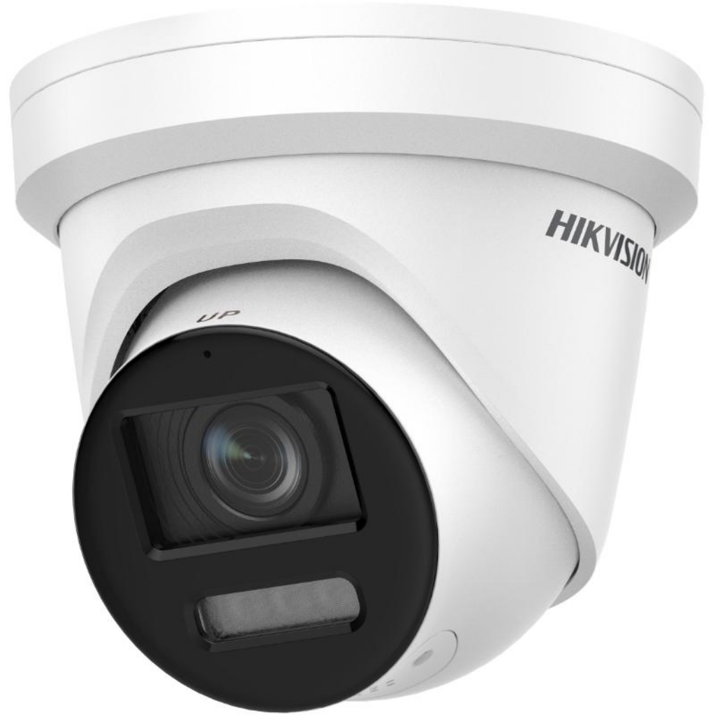 Hikvision DS-2CD2387G2-LSU/SL 8 MP ColorVu Strobe Light and Audible Warning Fixed Turret Network Camera