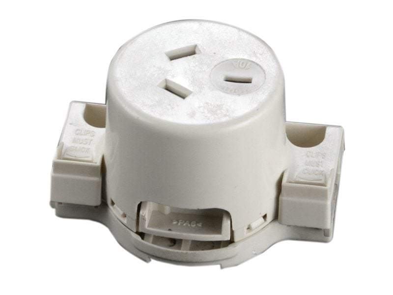 Surface Socket Quick Connect Plug Base 10A