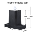Air conditioner Anti-Vibration Rubber Feet Mountings (large)- Star Sparky Direct