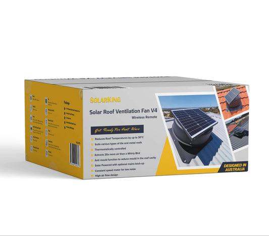 Solar Roof Ventilation Fan 320MM V4 Wireless