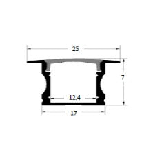 2m Project LED Strip & Extrusion Kit Aluminium Channel-PICK UP ONLY