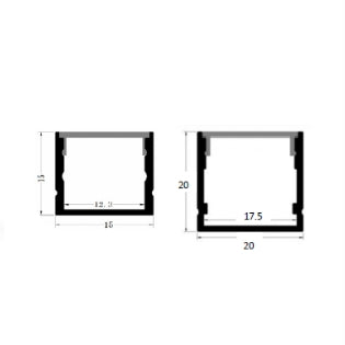 2m Project LED Strip & Extrusion Kit Aluminium Channel-PICK UP ONLY