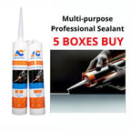 5 Boxes Buy | Multi-purpose Professional Sealant | 300ML | Mould Resistant