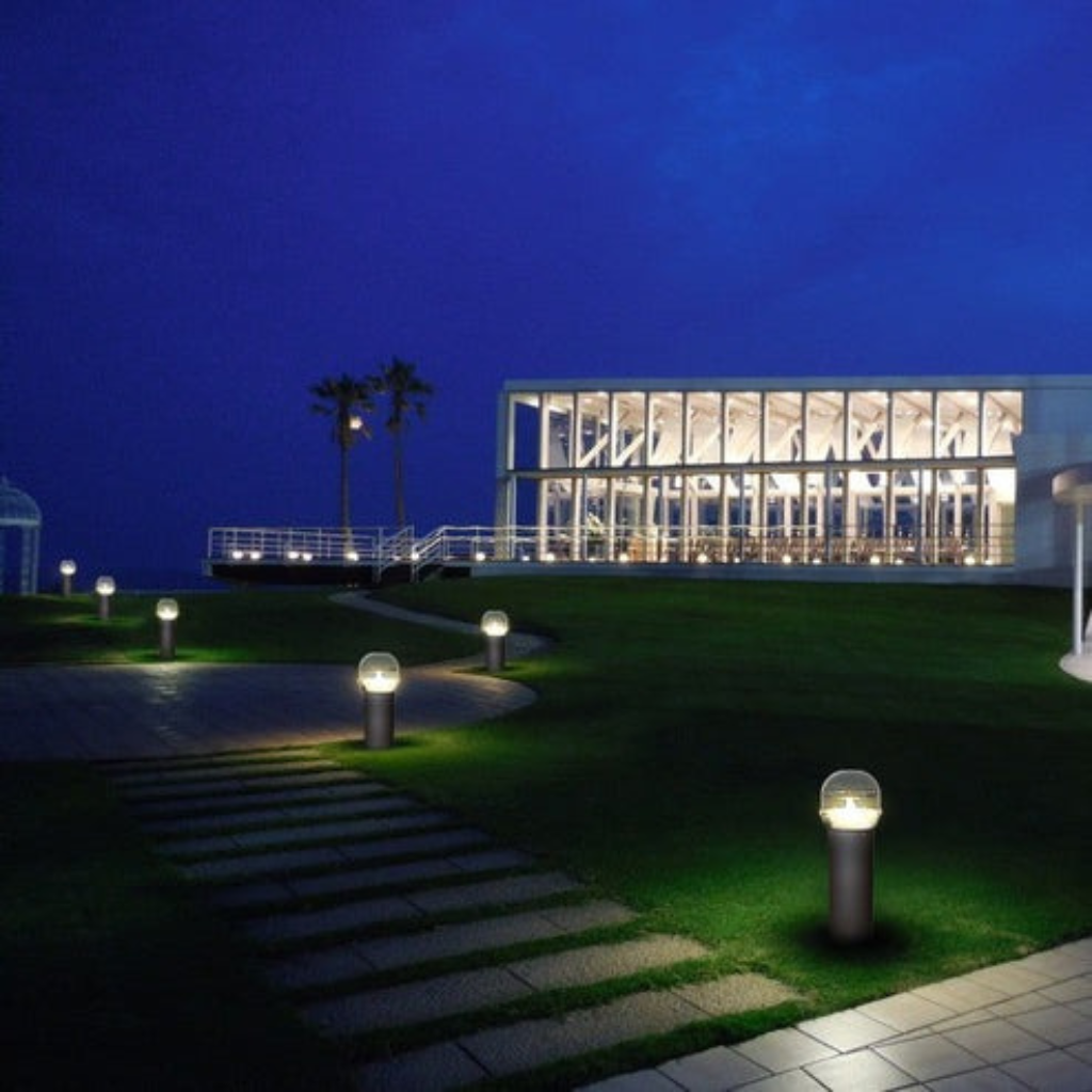 Solar Bollard LED Light Outdoor Smart Good Quality Garden Solar Commercial Lights