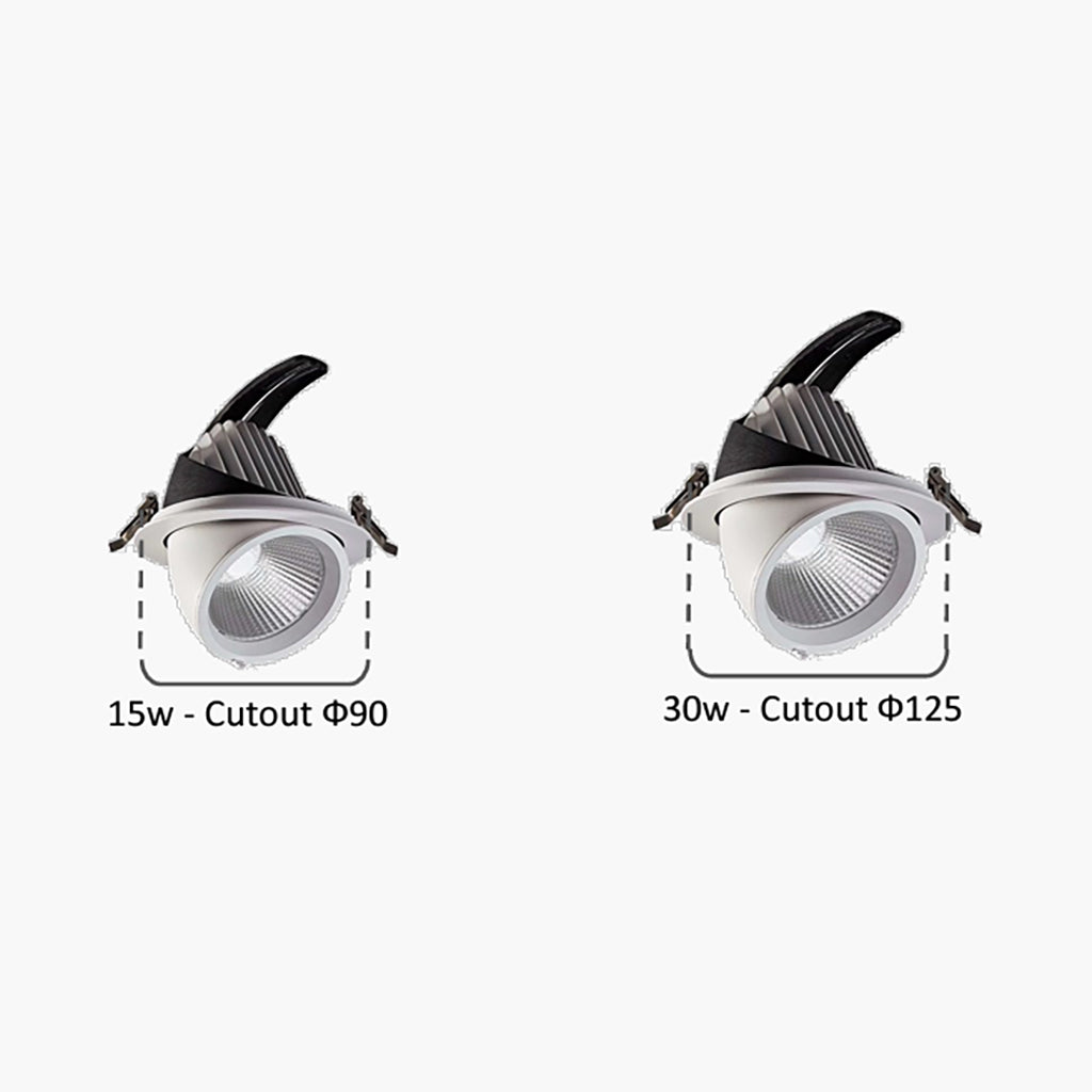 15W/30W ArcStar Adjustable Tri color shop Spotlight