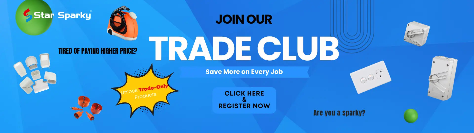 Star Sparky Trade Registration
