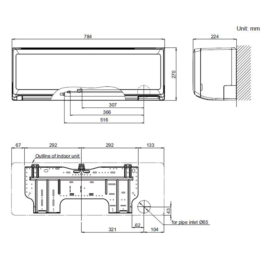 2.5kW | Fujitsu | Comfort Series | Split System