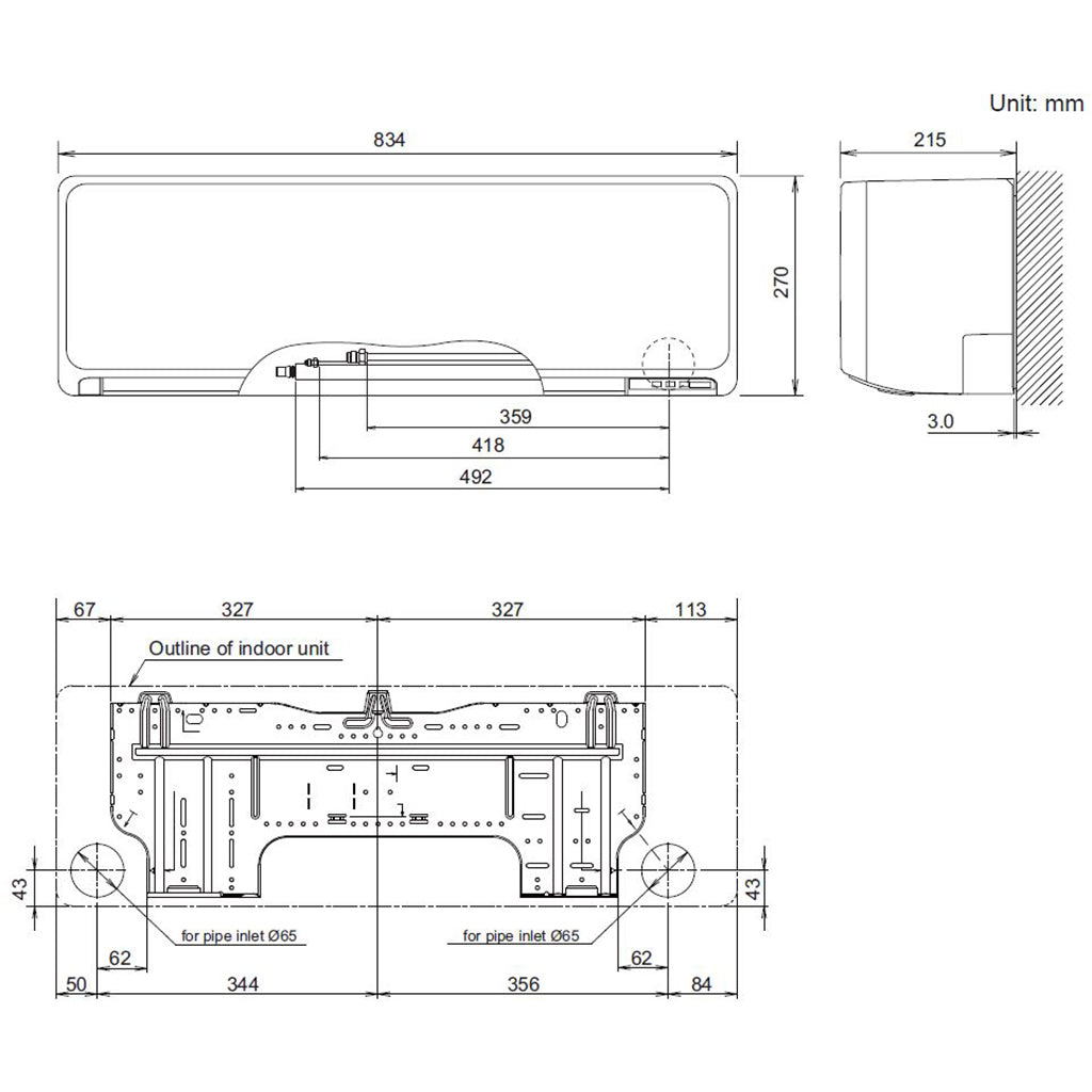 3.4kW | Fujitsu | Comfort Series | Split System