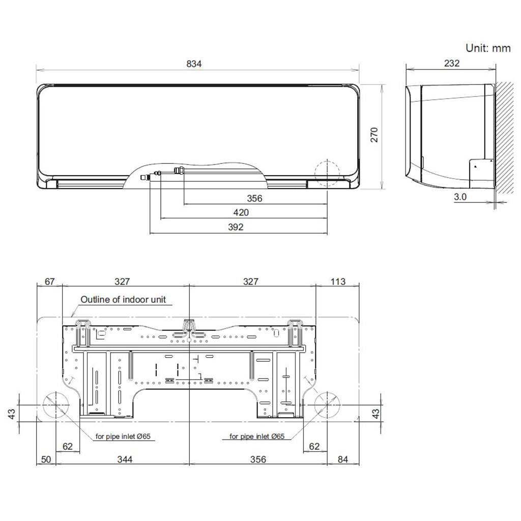 5.0kW | Fujitsu | Comfort Series | Split System
