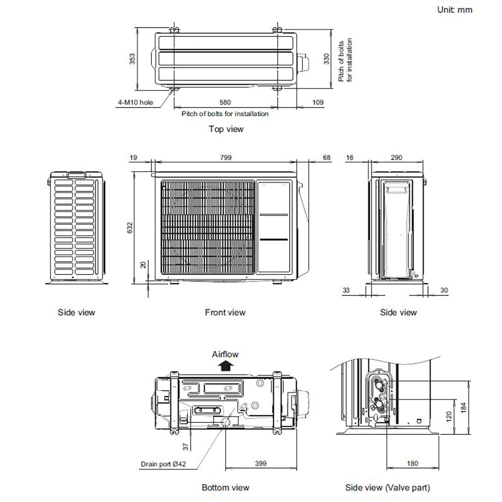6.0kW | Fujitsu | Comfort Series | Split System