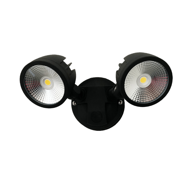 Starco 24W LED Twin Head Spotlight with or without Sensor