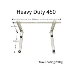 Load image into Gallery viewer, Air Conditioner Wall Bracket 450mm Heavy Duty, Max 200kg