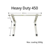 Air Conditioner Wall Bracket 450mm Heavy Duty, Max 200kg
