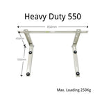 Air Conditioner Wall Bracket 550mm Heavy Duty, Max 250kg-Bulk Purchase