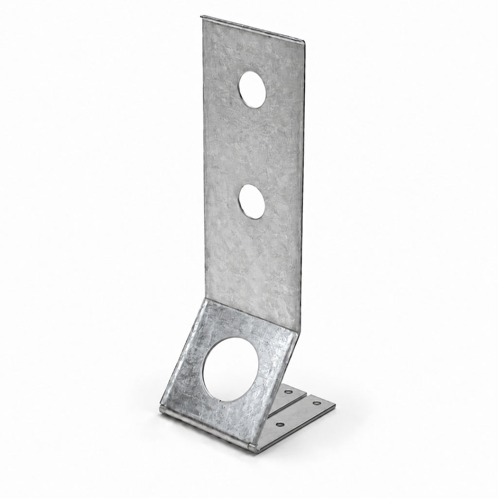 A stud bracket design to mount mini or standard isolator