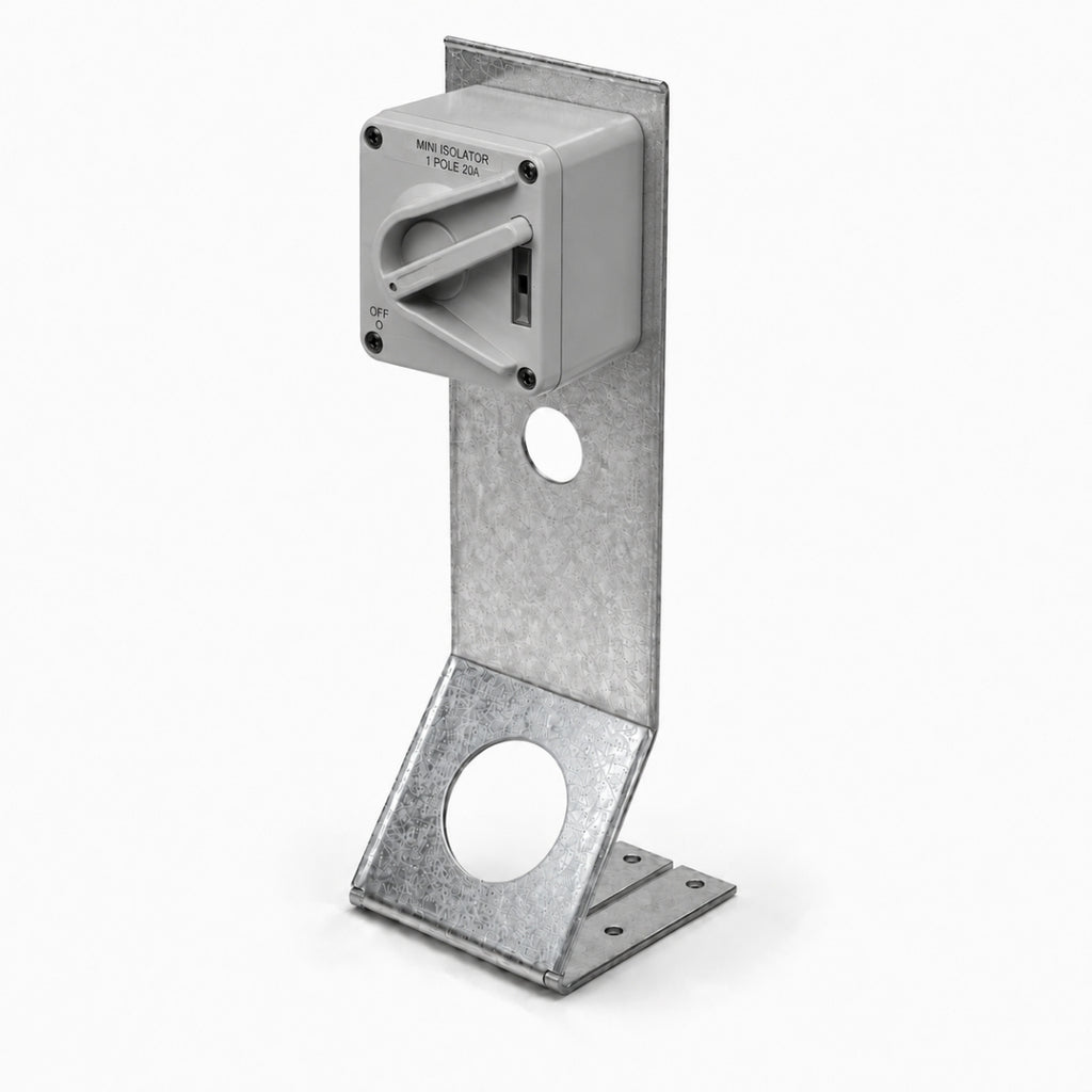 a stud isolator that is mounted with mini isolator