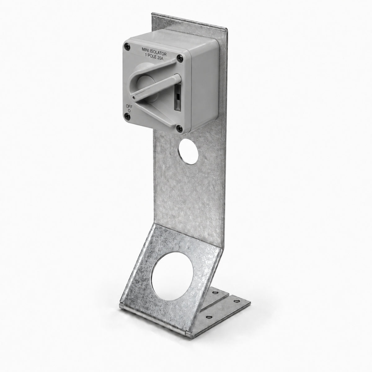 a stud isolator that is mounted with mini isolator